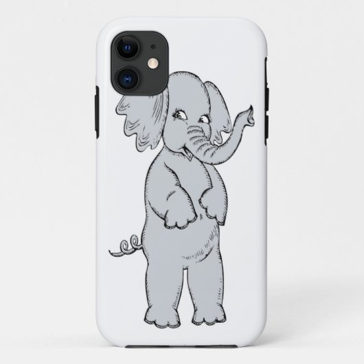 ELEPHANT GIRL Case-Mate iPhone HÜLLE (Rückseite)
