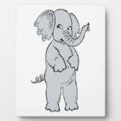 ELEPHANT GIRL FOTOPLATTE (Vorderseite)