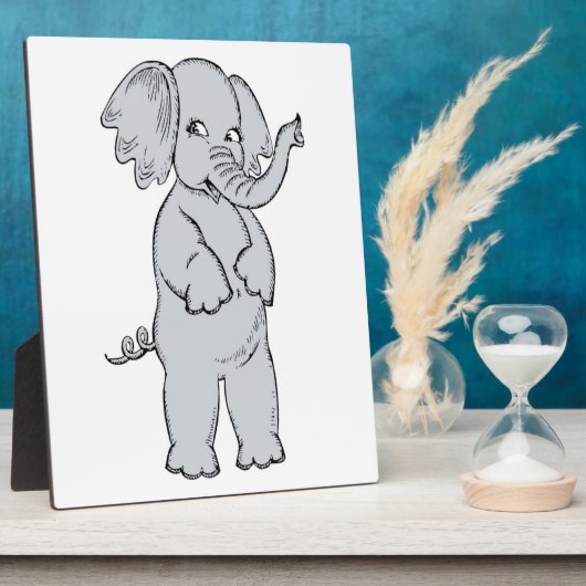 ELEPHANT GIRL FOTOPLATTE (Seite)