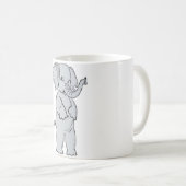 ELEPHANT GIRL KAFFEETASSE (VorderseiteRechts)