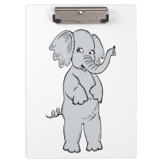 ELEPHANT GIRL KLEMMBRETT (Vorderseite)