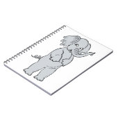 ELEPHANT GIRL NOTIZBLOCK (Linke Seite)