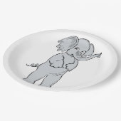 ELEPHANT GIRL PAPPTELLER (Schrägansicht)