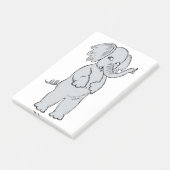 ELEPHANT GIRL POST-IT KLEBEZETTEL (angewinkelt)