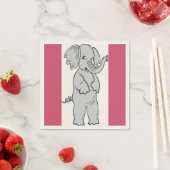 ELEPHANT GIRL SERVIETTE (Beispiel)