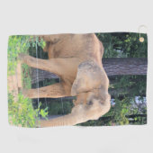 Elephant Golfhandtuch (Horizontal)