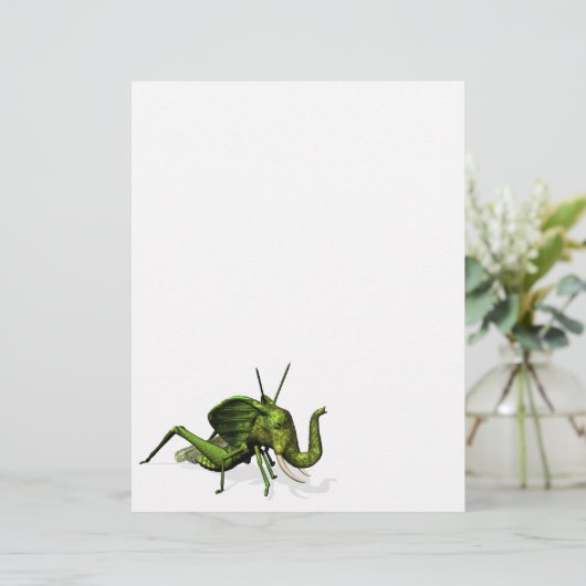 Elephant Grasshopper Crossbreed (Stehend Vorderseite)