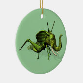 Elephant Grasshopper Crossbreed Keramik Ornament (Rechts)