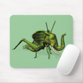 Elephant Grasshopper Crossbreed Mousepad (Mit Mouse)