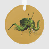 Elephant Grasshopper Crossbreed Ornament (Rückseite)