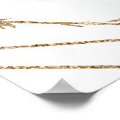 Elephant Greenerage Foliage Babydusche Begrüßungsz Poster (Ecke)