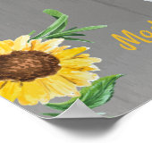 Elephant Guest Book Page Alternative Rustikal gelb Poster (Ecke)