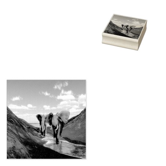 Elephant Gummistempel (Stempel)