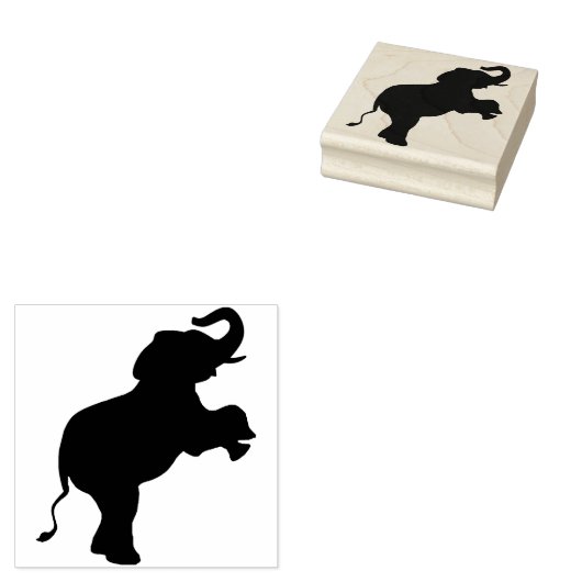 Elephant Gummistempel (Stempel)