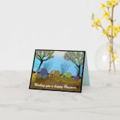 Elephant Habitat Passover Karte (Gelbe Blume)