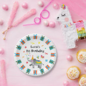 Elephant Hand Gezeichnet Papierplatte Pappteller (Party)