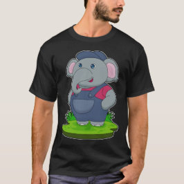 Elephant Handwerker Overalls T-Shirt