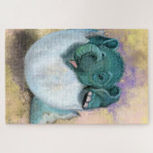 Elephant Hatching from Egg Jigsaw Puzzle (Horizontal)