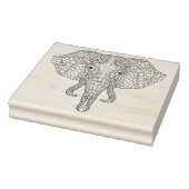 Elephant Head Doodle 2 Gummistempel (Stempel)