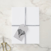 Elephant Head mit einfachen Formen Geometrien Geschenkanhänger (Mit Garn)