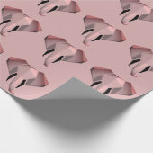 Elephant Head mit einfachen Formen Geometrien Geschenkpapier (Ecke)