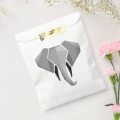 Elephant Head mit einfachen Formen Geometrien Geschenktütchen (Versiegelt)