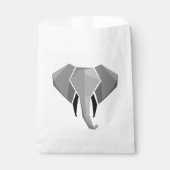 Elephant Head mit einfachen Formen Geometrien Geschenktütchen (Vorderseite)