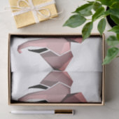 Elephant Head mit einfachen Formen Geometrien Seidenpapier (Geschenk)