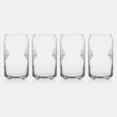 Elephant Head Olive Green personalize Dosenglas (Links)