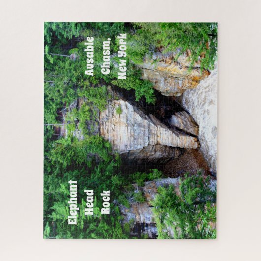 Elephant Head Rock Jigsaw Puzzle (Vertikal)