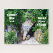Elephant Head Rock Jigsaw Puzzle (Horizontal)