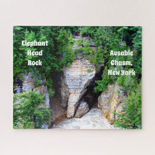 Elephant Head Rock Jigsaw Puzzle (Horizontal)
