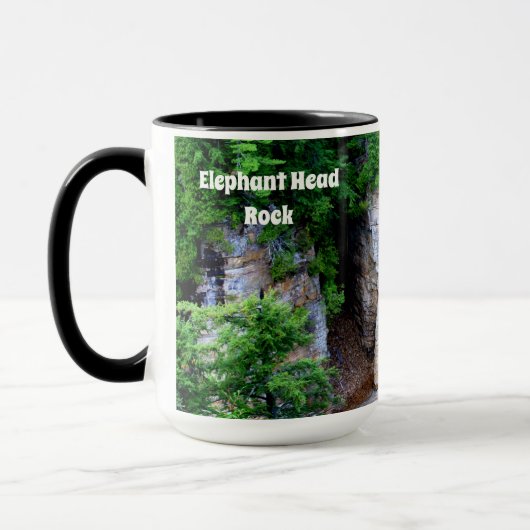 Elephant Head Rock Tasse (Links)