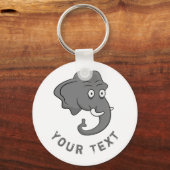 Elephant Head Schlüsselanhänger (Vorderseite)