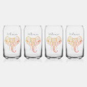Elephant Head Shades von Citrus Personalisiert Dosenglas (Vorderseite)