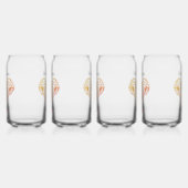 Elephant Head Shades von Citrus Personalisiert Dosenglas (Links)