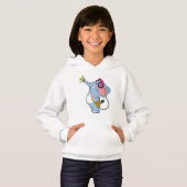 Elephant Headphone Music Hoodie (Vorne ganz)