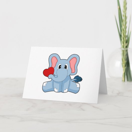 Elephant Heart Karte (Vorderseite)