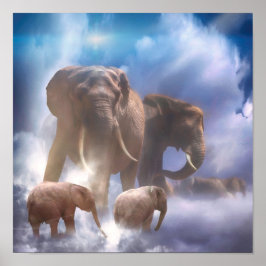 ELEPHANT HEAVEN POSTER