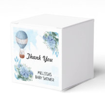 Elephant Heißluftballon blau Hydrangea vielen Dank