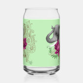 Elephant Henna Lotus Blume Dosenglas (Links)