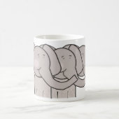 Elephant Herd Kaffeetasse (Mittel)