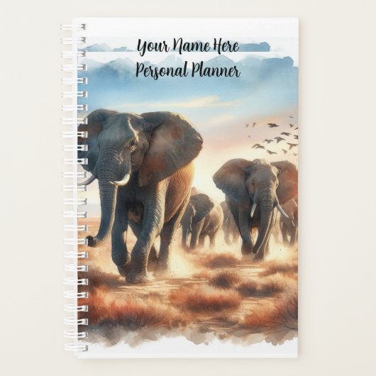 Elephant Herd Planer (Vorderseite)