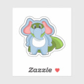 Elephant Hero Aufkleber (Blatt)