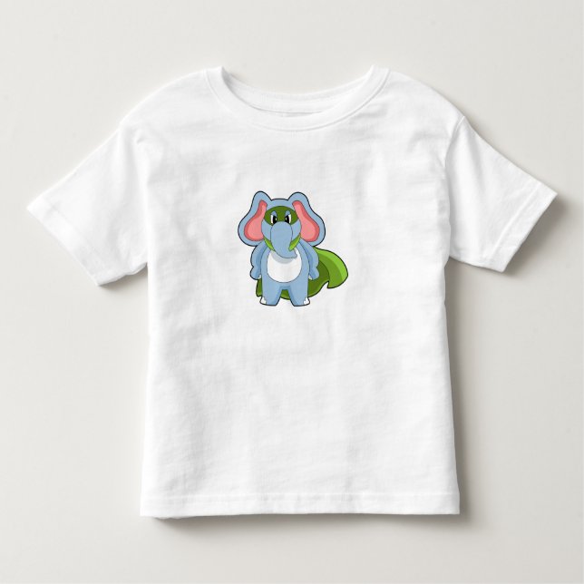 Elephant Hero Kleinkind T-shirt (Vorderseite)