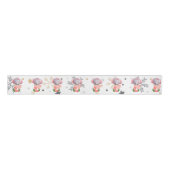 Elephant Holidays Anpassen Grosgrain Ribbon Ripsband (Vorderseite)