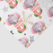 Elephant Holidays Anpassen Seidenpapier (Ausschnitt)
