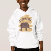Elephant Hoodie (Vorderseite)
