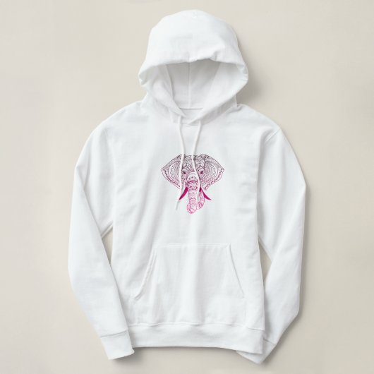 elephant hoodie (Design vorne)