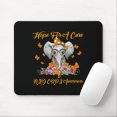 Elephant Hope for a heiure Rsd Crps Awareness Mousepad (Mit Mouse)